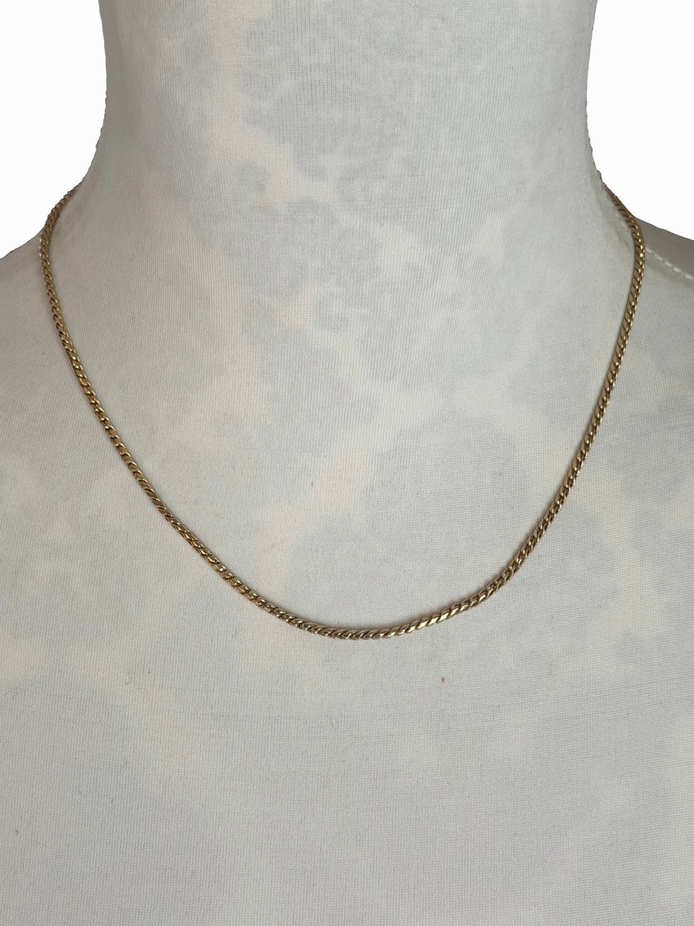 Park Lane Gold Tone Chain Necklace |Adjustable Hook Closure | Vintage Style
